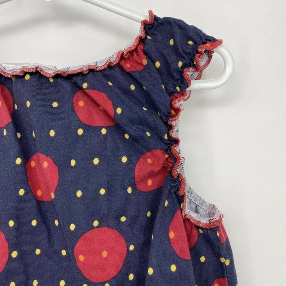 Hanna Andersson 130cm US 8 Tunic Tank Top Polka Dot - Picture 5 of 11
